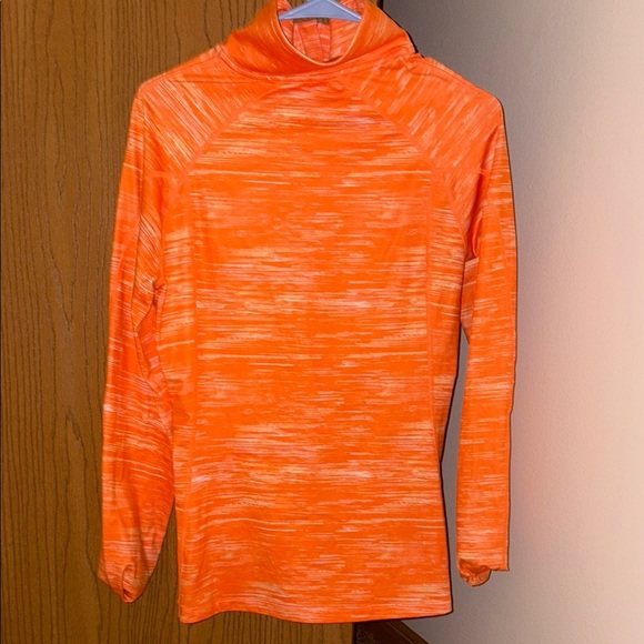 Under Armour Orange Athletic Pullover - Picture 2 of 2